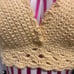 Crochet top bra