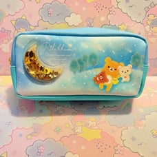 San-X RARE Rilakkuma chairoikoguma Starry Night Sky shakka shakka Bag
