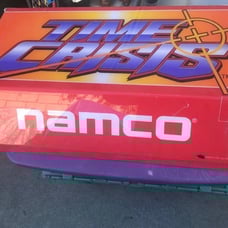 NAMCO Time Crisis Arcade Video Game Marquee Sign Art Decor
