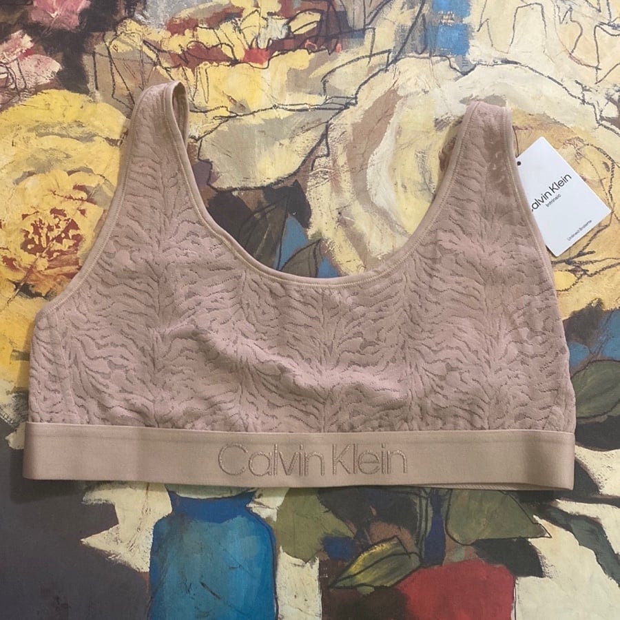 Calvin Klein bralette (size: XL)