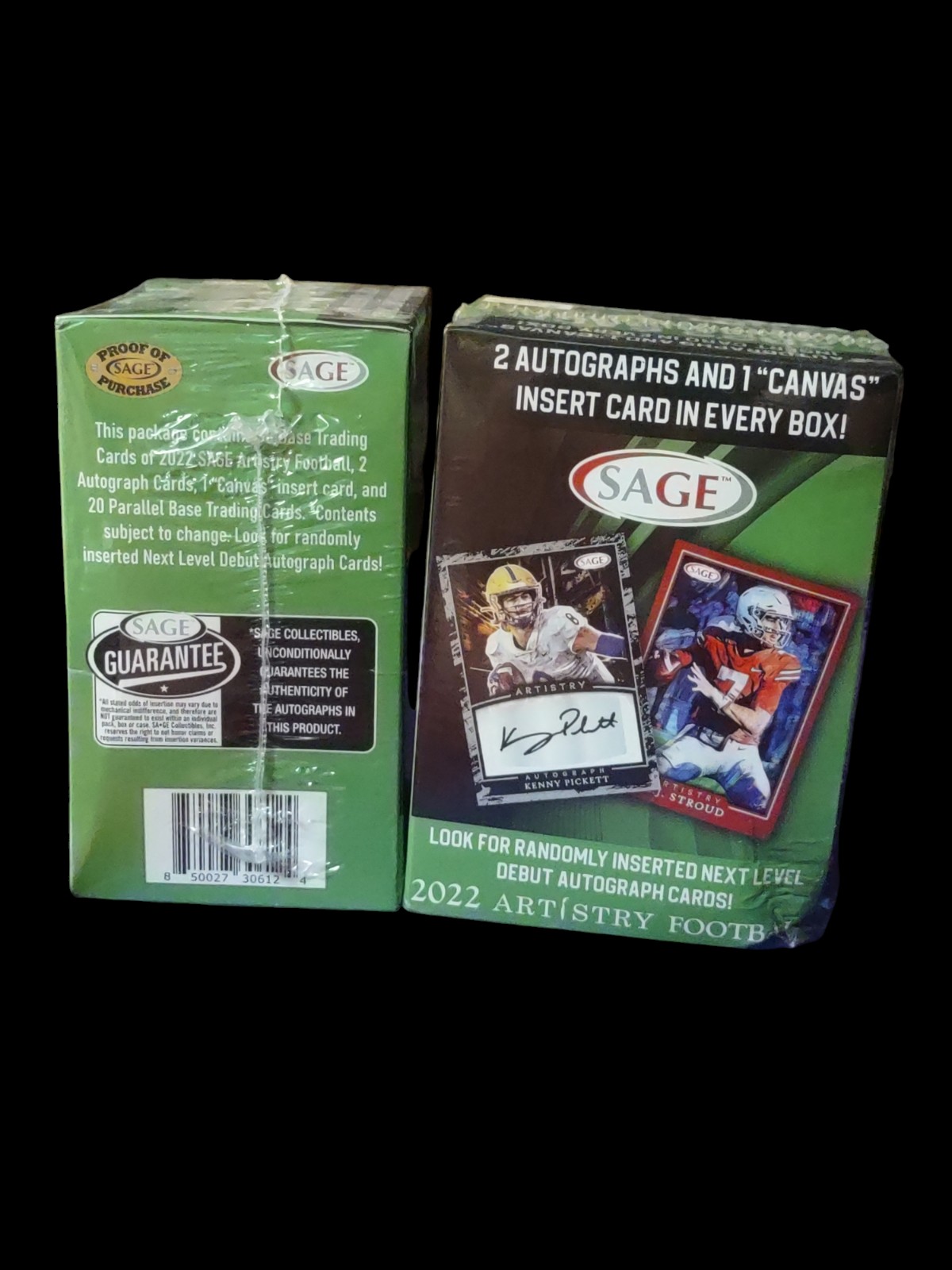 2). 2022 SAGE BOXES UNOPENED