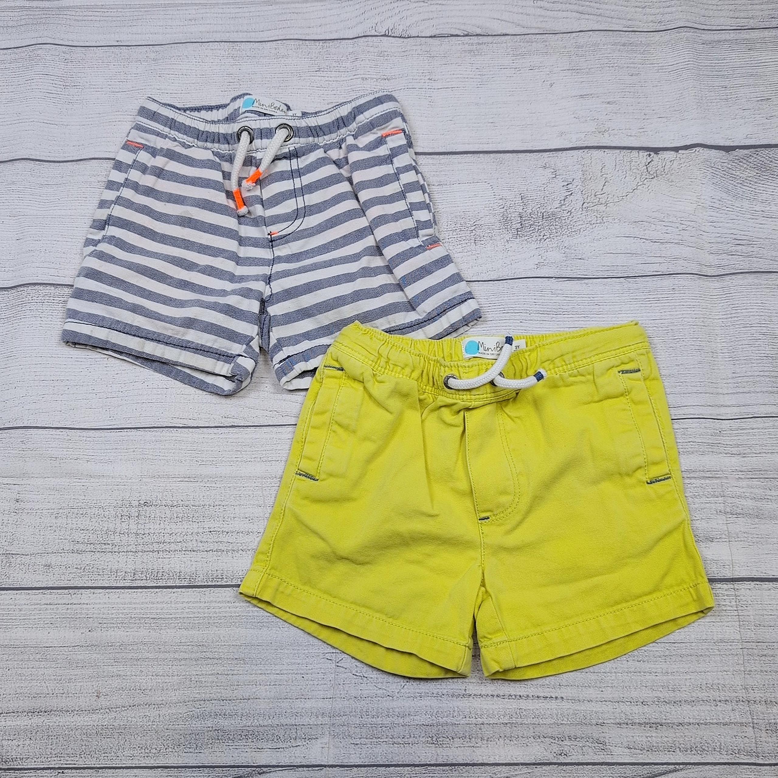 3 Mini Boden Shorts Bundle, 2 Pc