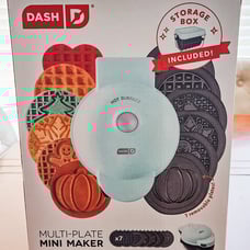 Dash Multi-Plate Mini Waffle Maker with Removable Plates