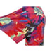 Clara Sun Woo Colorful Slinky Bold Abstract Floral Dolman Sleeve Top Sz M USA