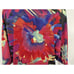 Clara Sun Woo Colorful Slinky Bold Abstract Floral Dolman Sleeve Top Sz M USA