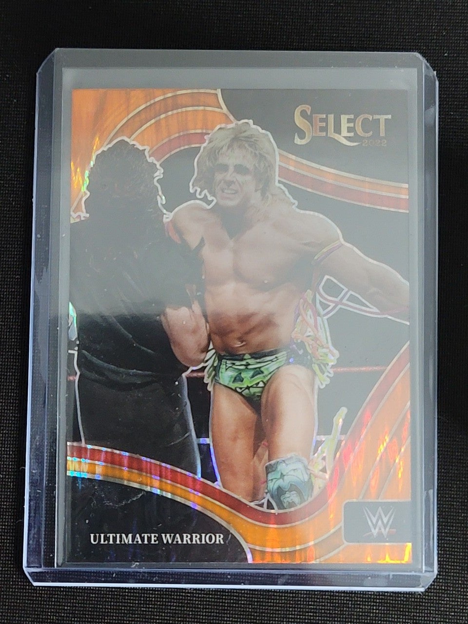 2022 WWE Select Ultimate Warrior Ringside Flash Case Hit