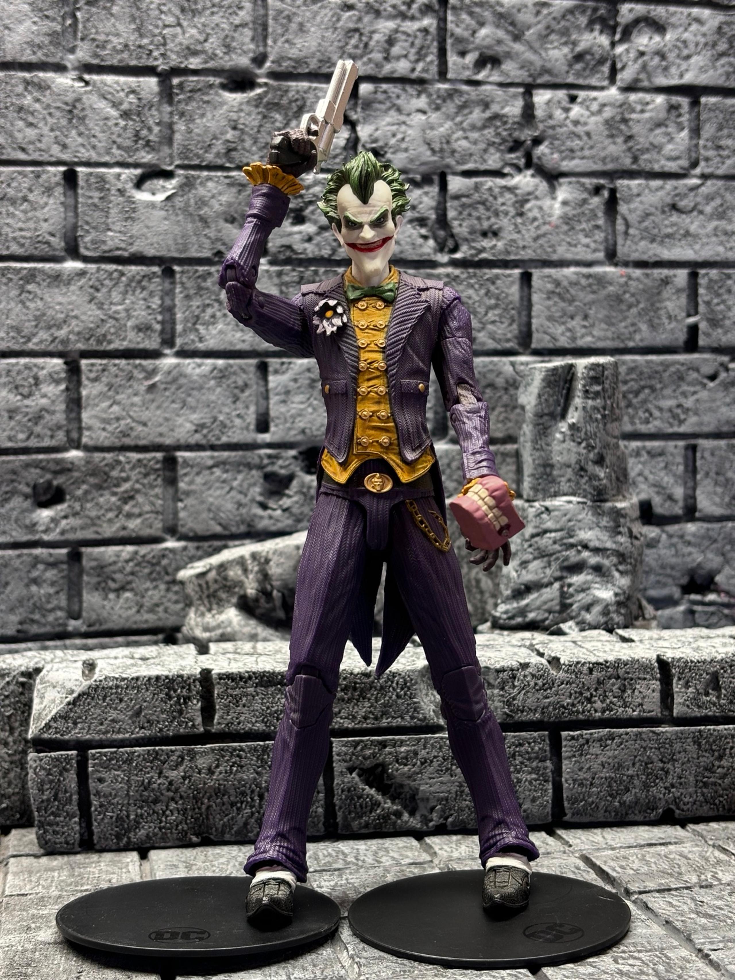 McFarlane Toys DC Multiverse Batman: Arkham Asylum The Joker 7 Action Figure pie