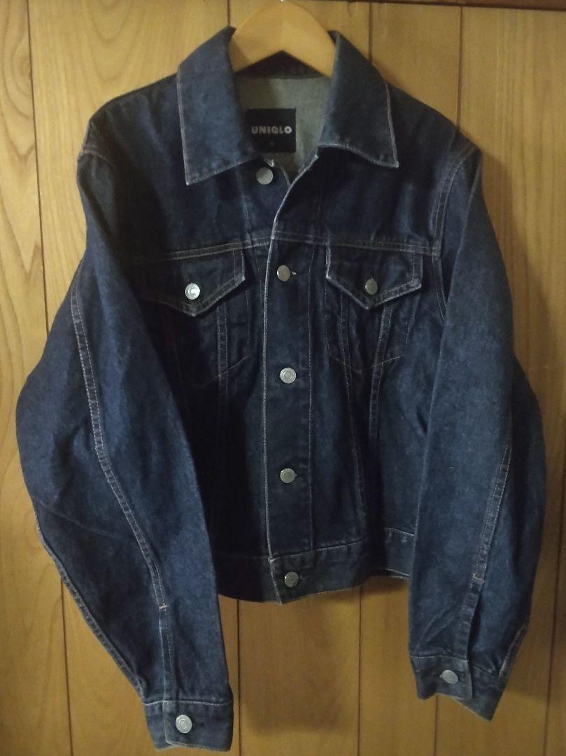 Deep Indigo Faded OLD UNIQLO Denim Jacket 3rd Type Vintage