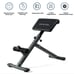 Menciro Roman Chair 5-Level Adjustable Hyper-Extension Back Extension Bench