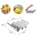 8 Pack Stainless Steel Taco Holder Stand