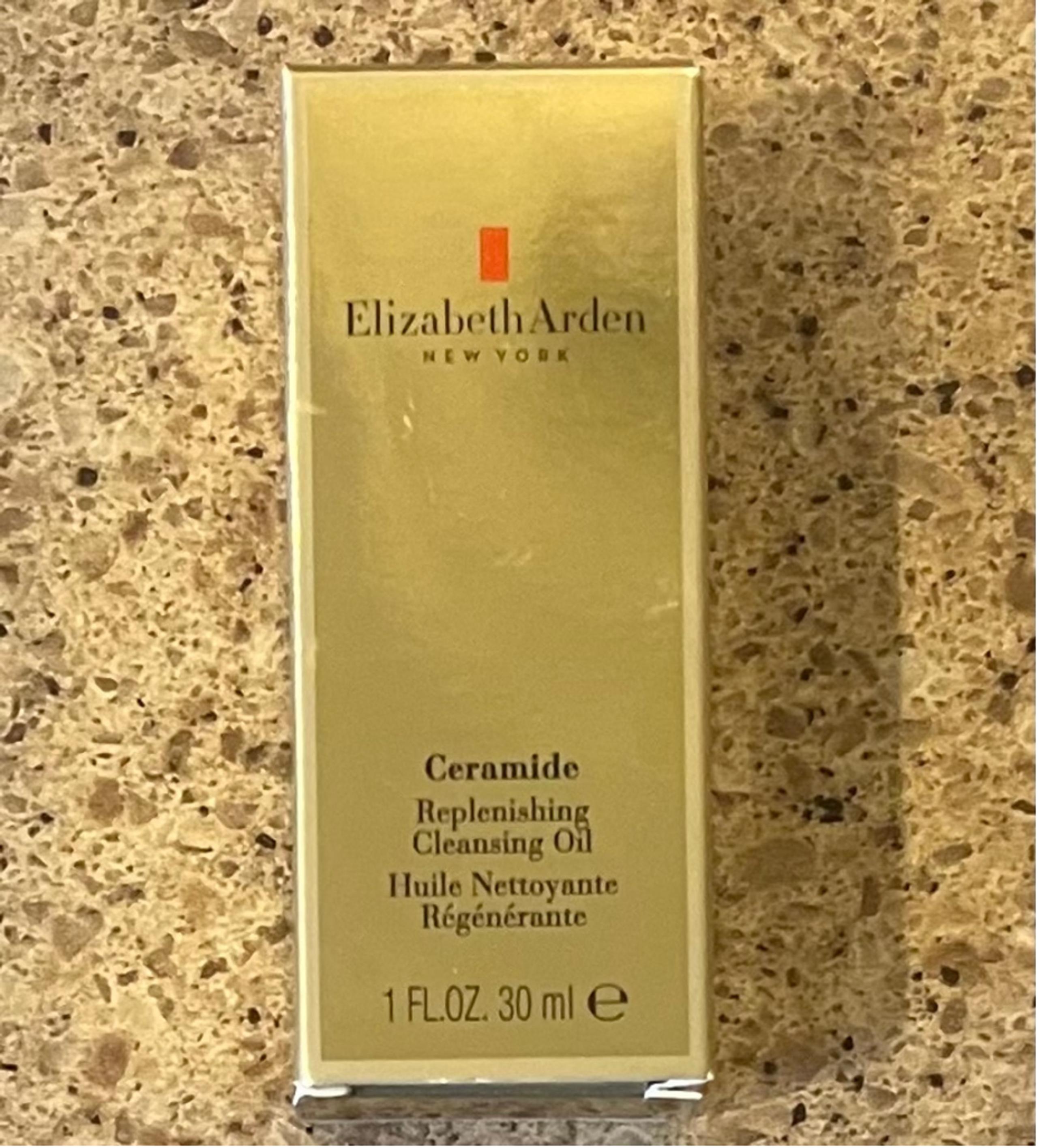 Elizabeth Arden Ceramide Replenishing Cleansing Oil, New in Box