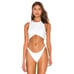 Tori Praver Emmy White Bikini Set Size X-Small NWT