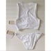 Tori Praver Emmy White Bikini Set Size X-Small NWT