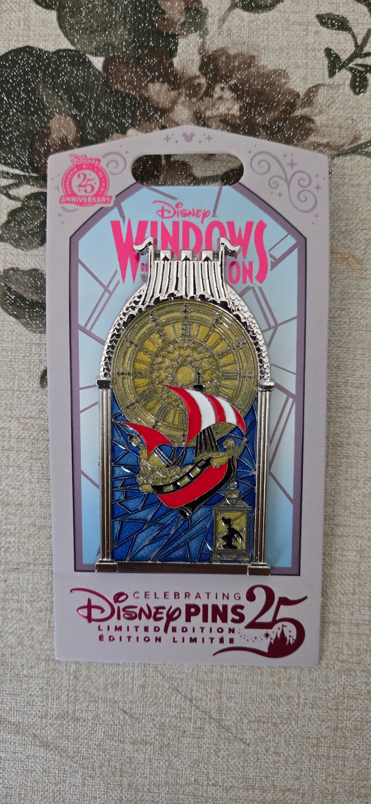 Windows Of attraction peter pan's flight LE 2500 pin