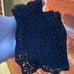 Art Deco Crotchet Knitted Gloves - Handmade - 1940’s - Antique Vintage