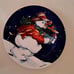 Thomson Pottery Snowman Mary Parker Dinner Plates. ( pack of 4)