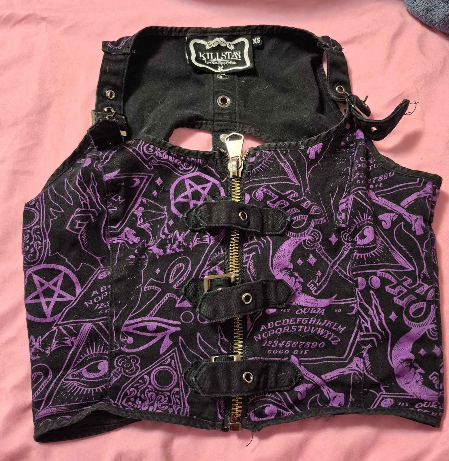 Killstar Top Miss Morbid Hold Corset Women's Size XS