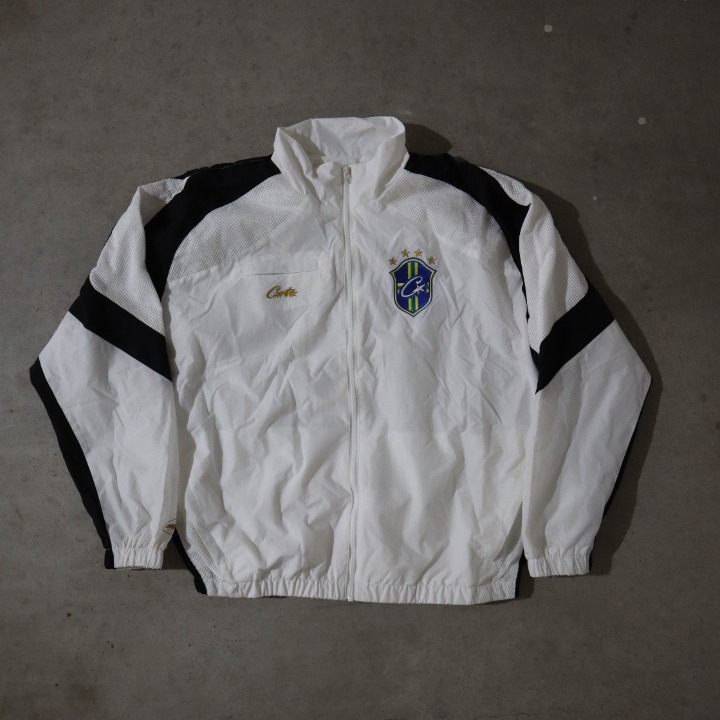 Corteiz Olympic Shuku Brasil Jacket White