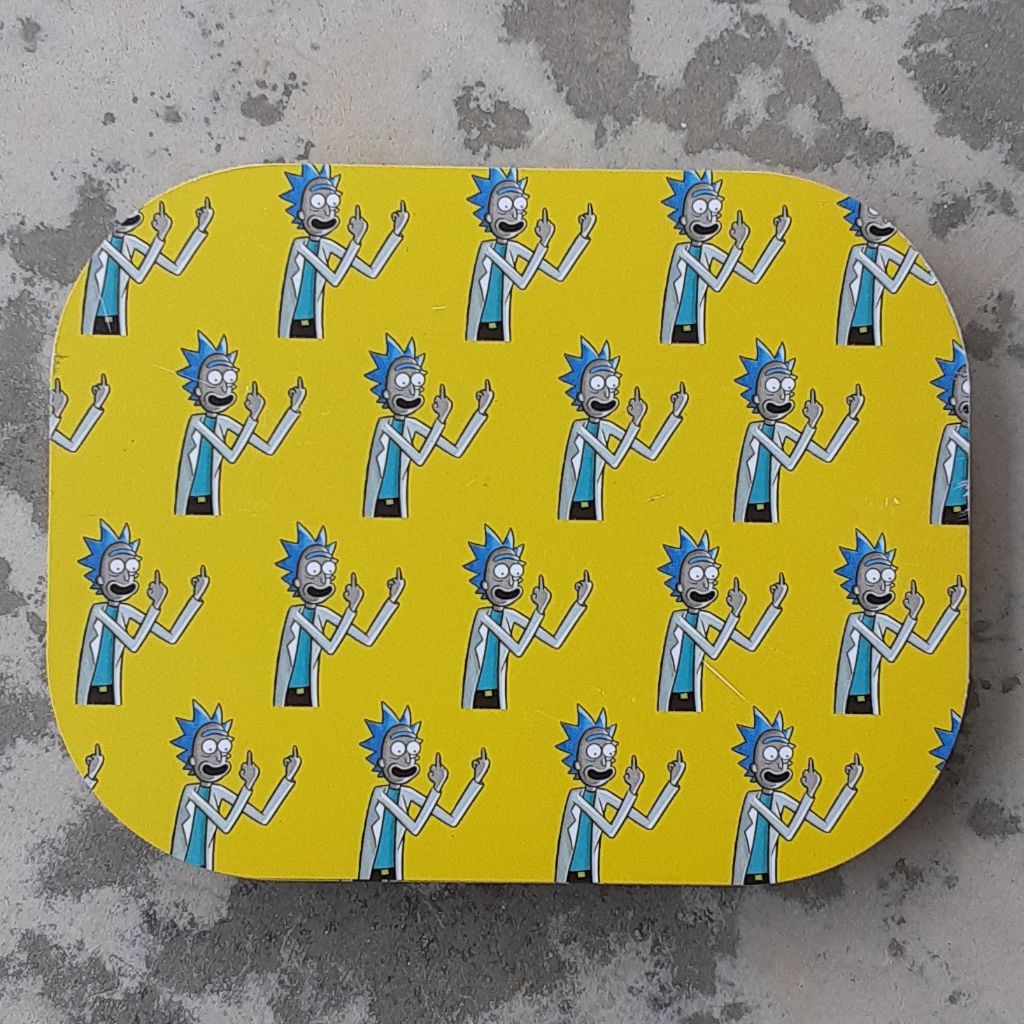 Rick and Morty Magnetic Rolling Trays