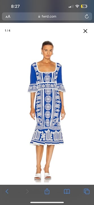 ALICE MCCALL Devotion Midi Dress NWT