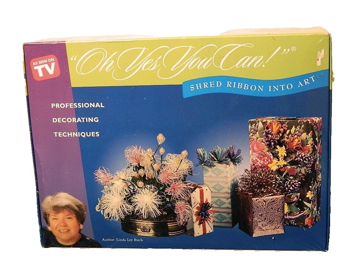 Shred Ribbon Into Art Deluxe Kit Linda Lee Buck Oh Yes You Can AS Seen on TV