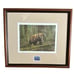 Michael Coleman 1985 Boone And Crockett Club Stamp Print With Stamp - New Frame