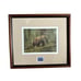 Michael Coleman 1985 Boone And Crockett Club Stamp Print With Stamp - New Frame