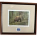 Michael Coleman 1985 Boone And Crockett Club Stamp Print With Stamp - New Frame