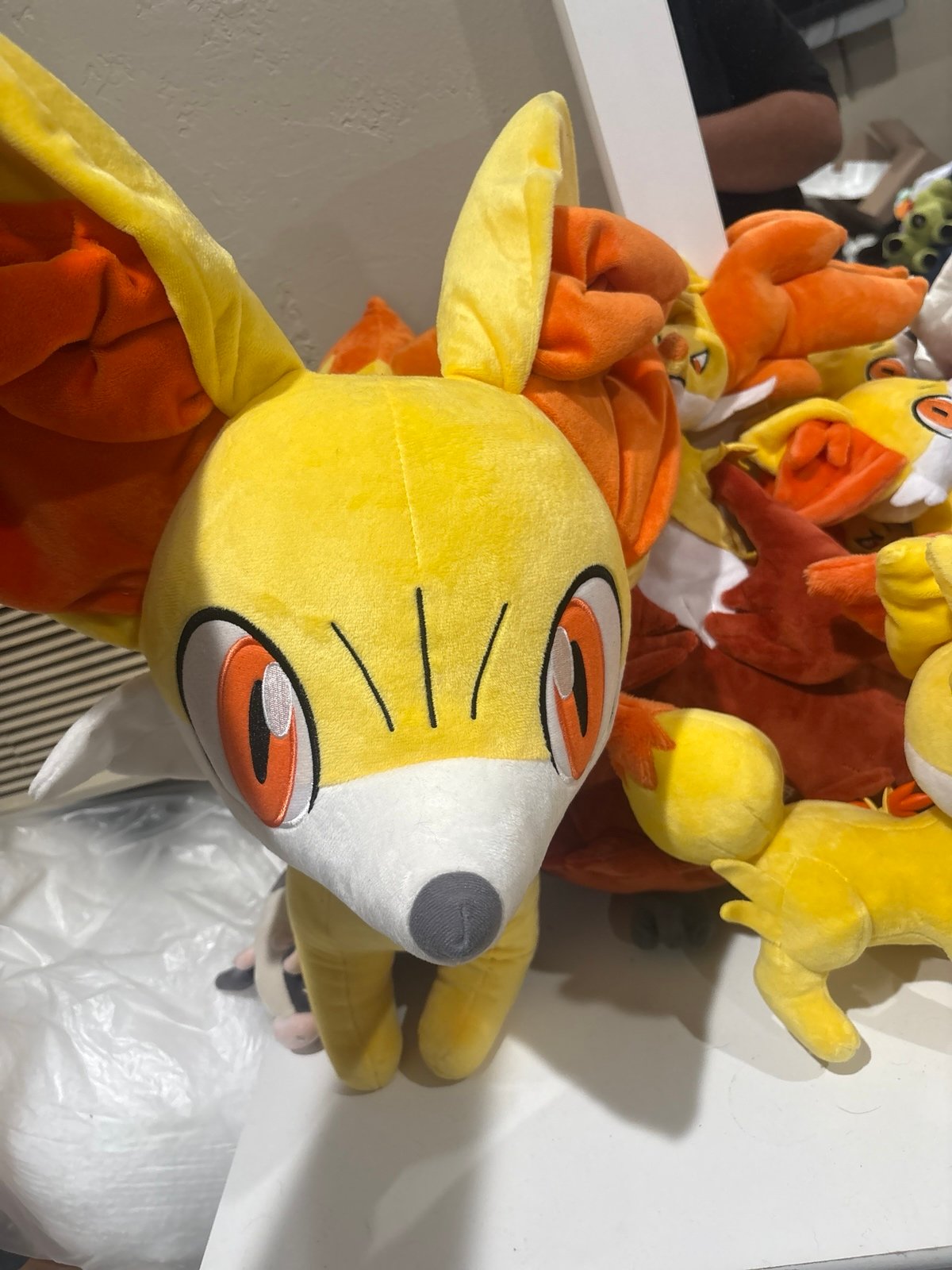 pokemon Center Fennekin Life Size Plush Toy