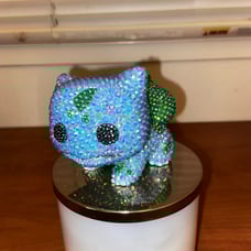 Rhinestone Bulbasaur Funko Pop