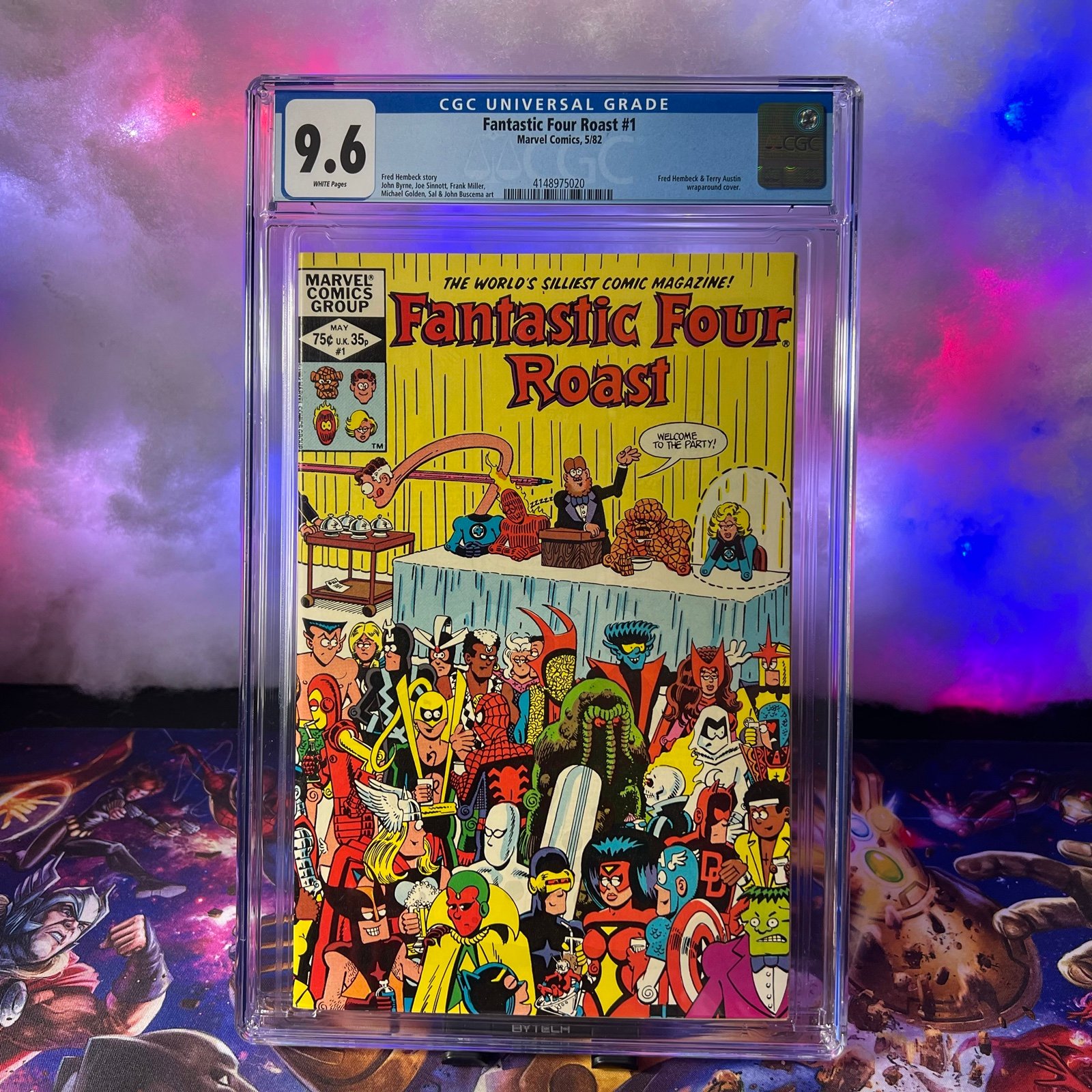 Fantastic Four Roast 1 CGC 9.6 Fred Hembeck John Byrne Frank Miller