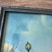 Vintage 1920s 30s Framed Print Blowing Bubbles Fairy Frances Tipton Hunter 14x11