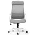 Adjustable Mesh Office Task Chair Heating Lumbar Support Headrest Grey