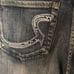 Rock & Republic ROTH Jeans Size 31 33 x 30 Bling Pockets 9051 Med Wash Mid Rise