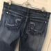 Rock & Republic ROTH Jeans Size 31 33 x 30 Bling Pockets 9051 Med Wash Mid Rise
