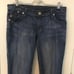 Rock & Republic ROTH Jeans Size 31 33 x 30 Bling Pockets 9051 Med Wash Mid Rise