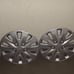 4 nice silver plastic standard size tire