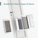 Baboni 3-Flaps Pet Door Interior Exterior Steel Frame Telescoping Tunnel Medium