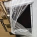 Baboni 3-Flaps Pet Door Interior Exterior Steel Frame Telescoping Tunnel Medium