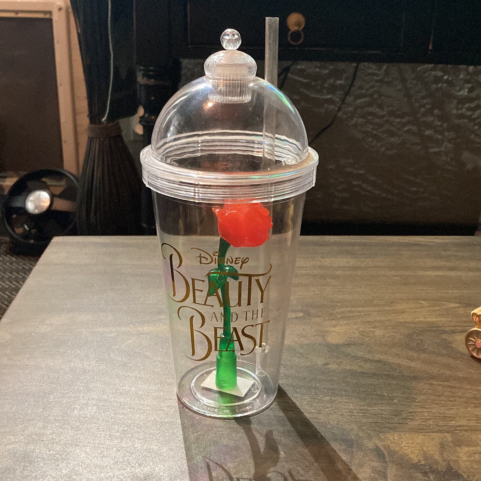 Disney parks beauty and the beast cup