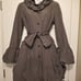 On Parle de Vous Women's Mid Length Designer Rain Jacket - Size T40 - M 8/10
