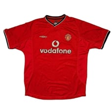 Manchester United Vintage Umbro Vodafone Jersey