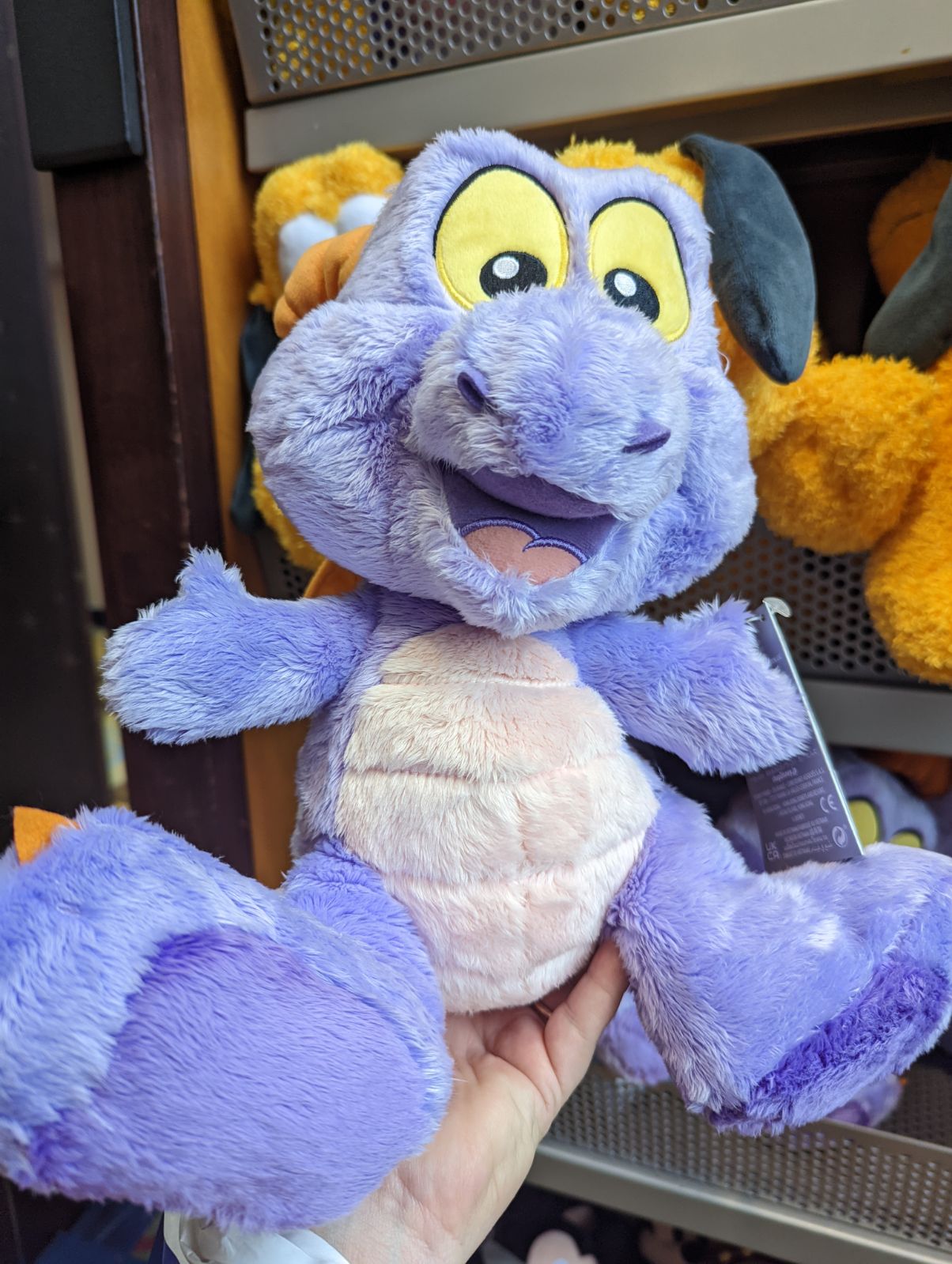 Figment big foot plush
