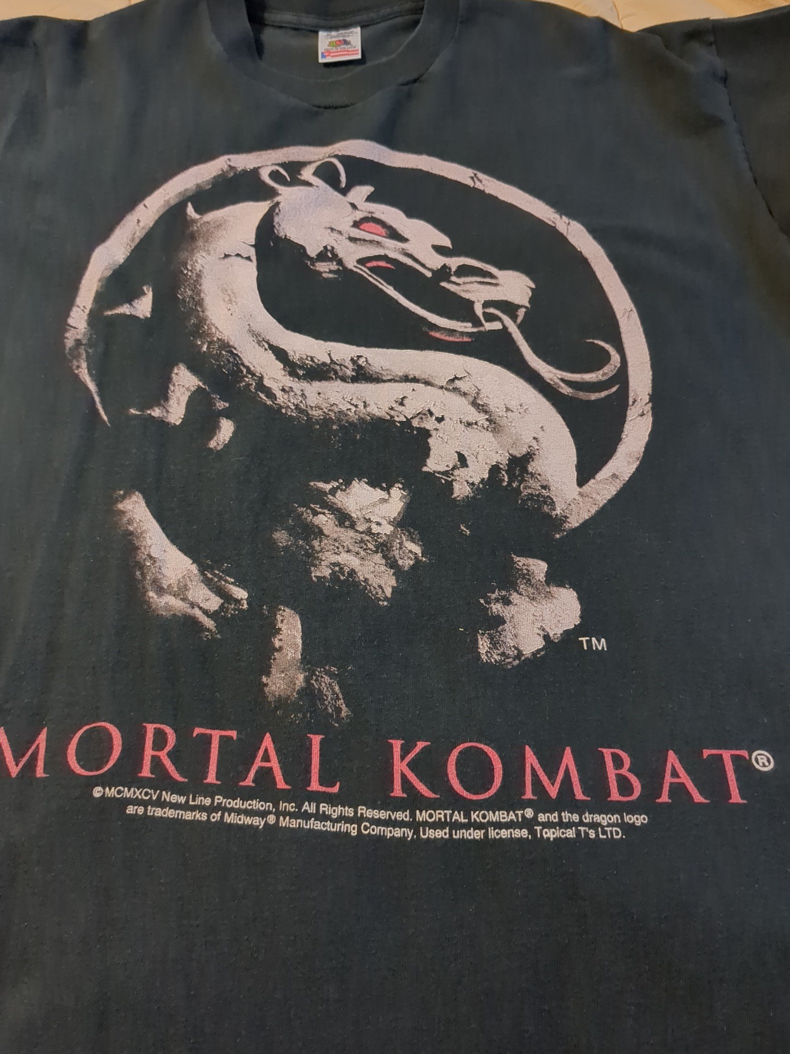 Mortal Kombat Vintage 1995 TShirt