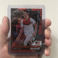 LaMelo Ball Red Wave Prizm Rookie
