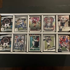 NFL Base Card Lot of 1200 cards