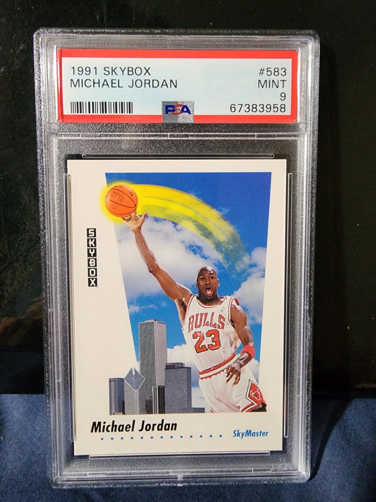Michael Jordan skybox psa 9