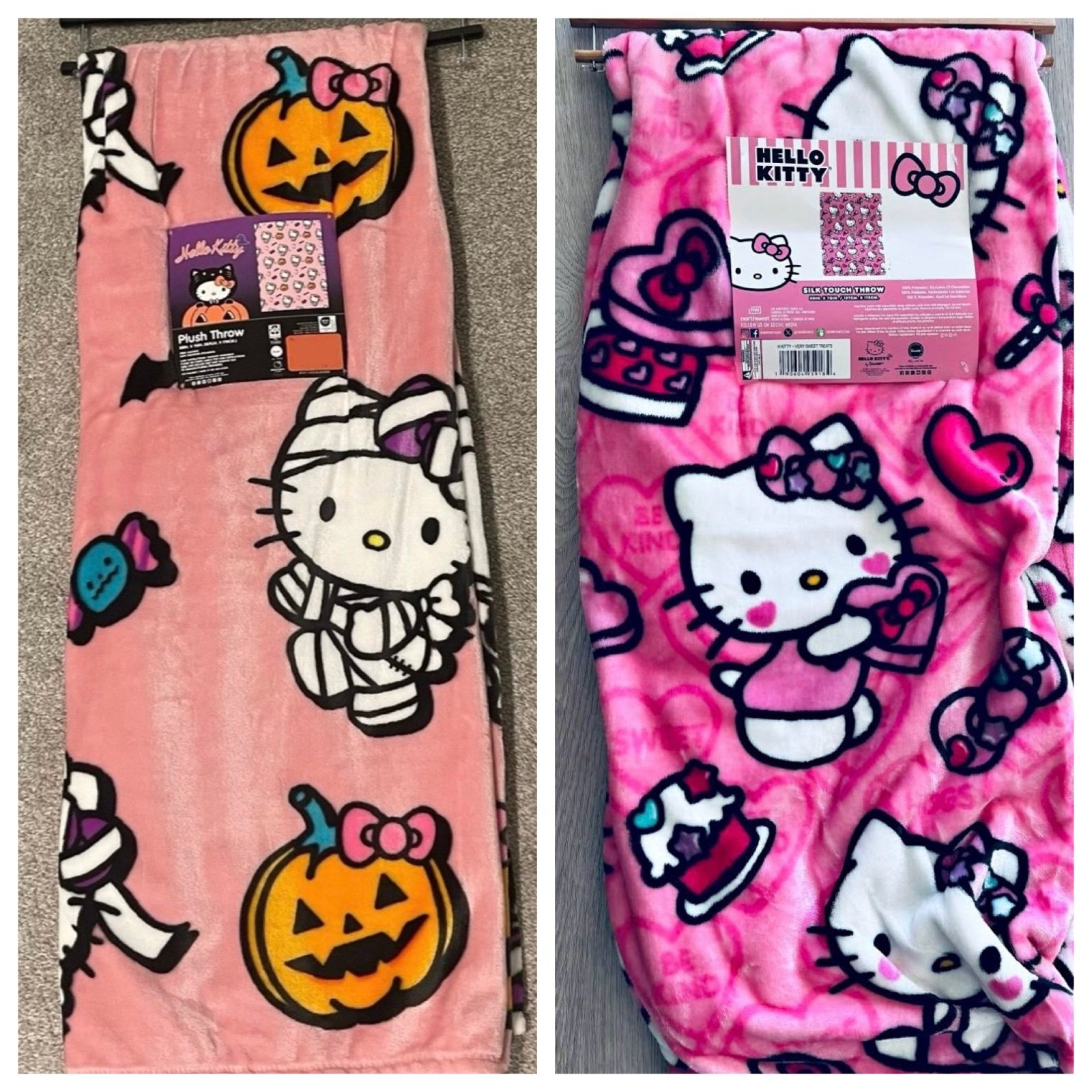 Hello Kitty Mummy and Sweet Treats Blanket