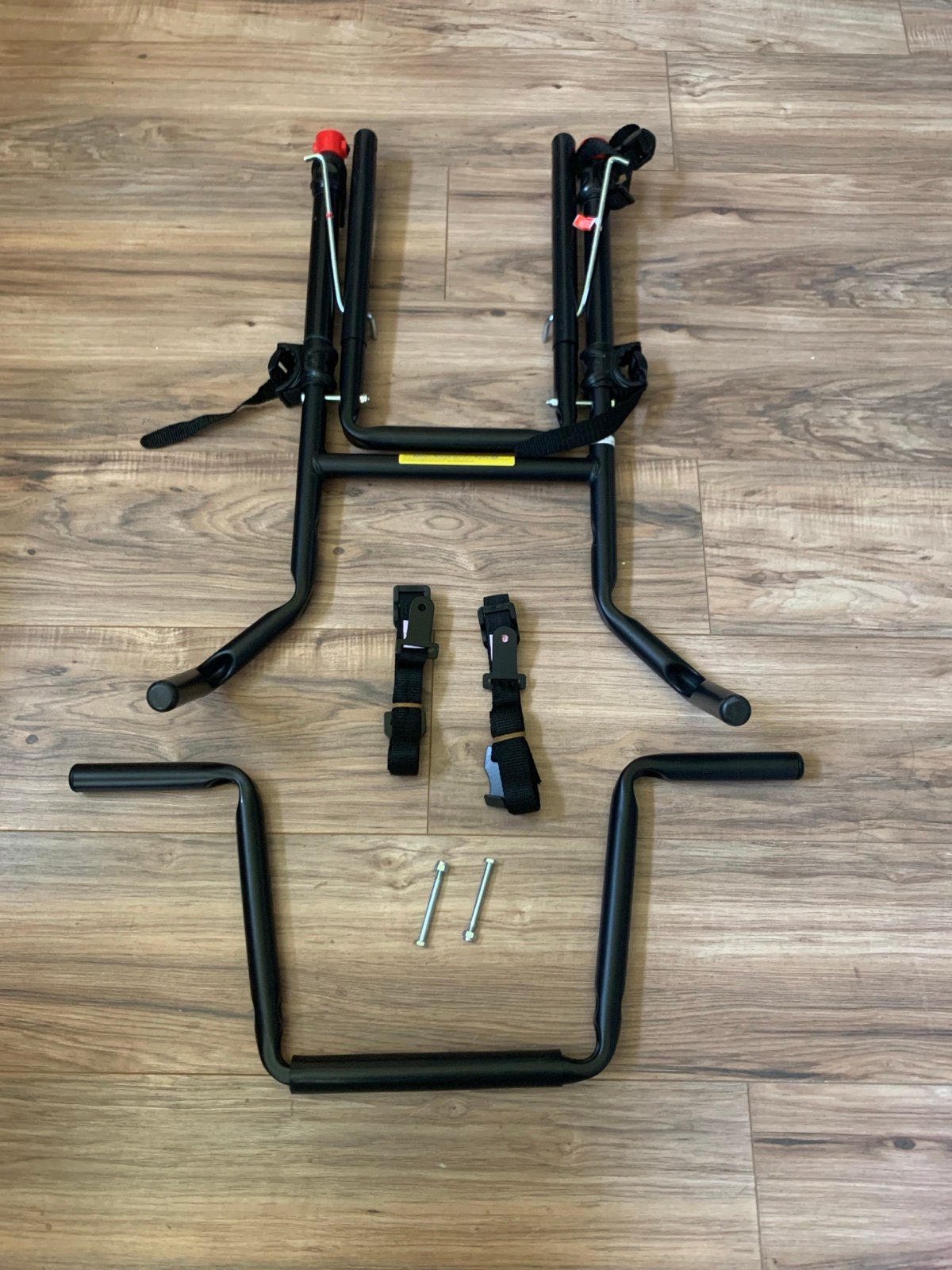 Allen Sports Deluxe 2-Bike Spare Tire Mounted Carrier, Model 322DN , Black