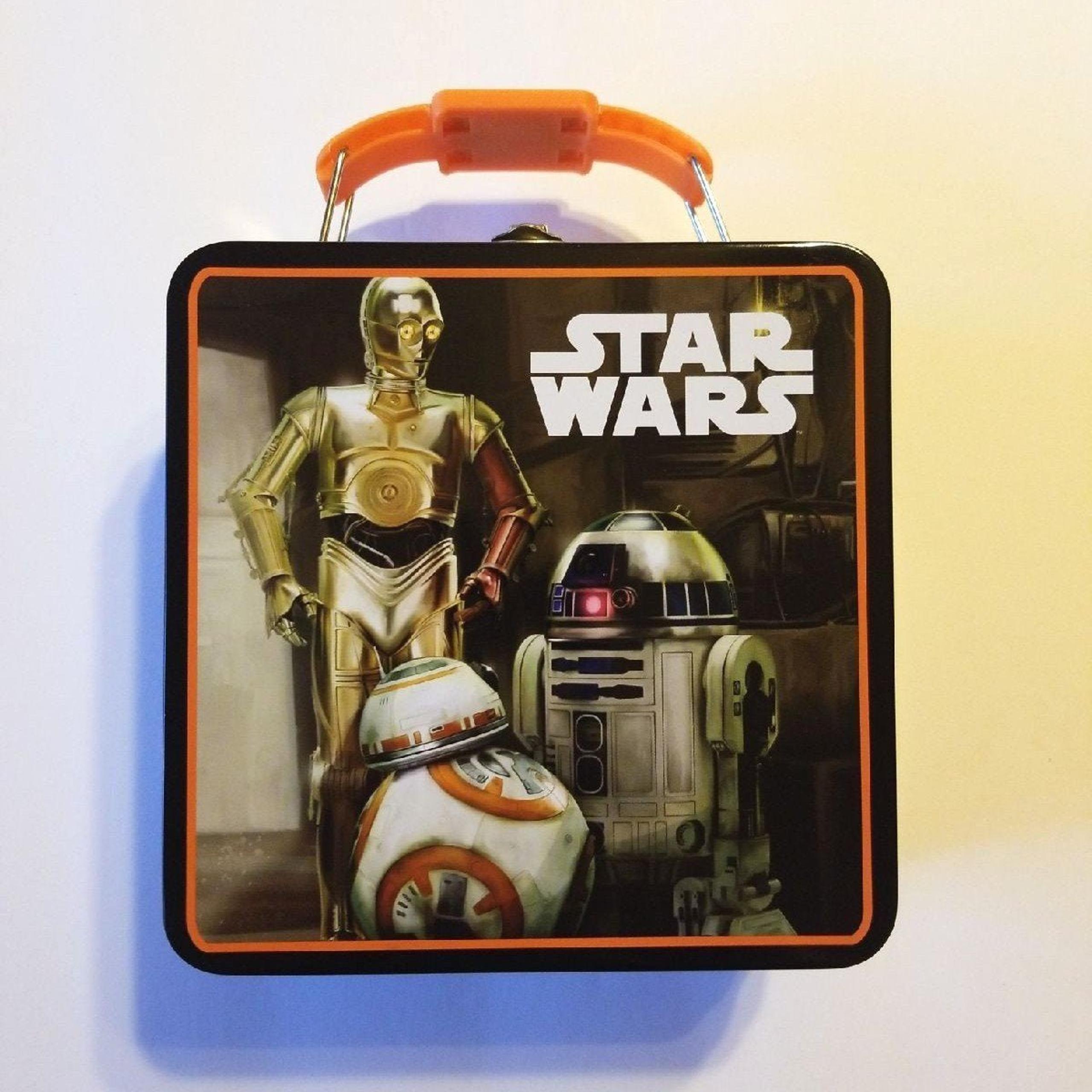 STAR WARS TIN BOX WITH HANDLE